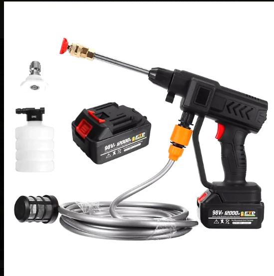 Máy Rửa Xe Dùng Pin Hl TA CHl 199V Đa Năng - Máy Xịt Rửa Tăng Áp Chuẩn Động Cơ Lõi Đồng Siêu Khỏe Hàng Mới