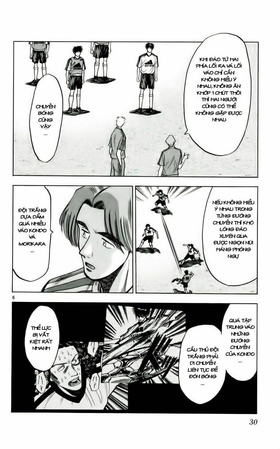 vũ điệu trên sân cỏ - fantasista chapter 55 6