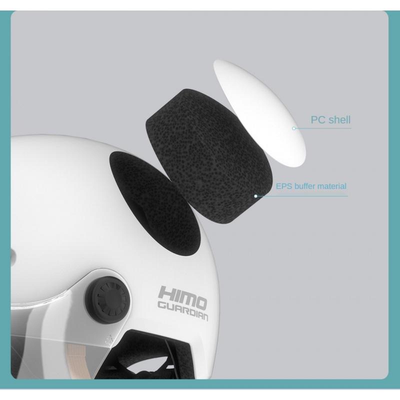 Mũ bảo hiểm Xiaomi Youpin HIMO K3 chính hãng tích hợp đèn LED an toàn và thoáng khí dùng khi đi xe máy/xe đạp