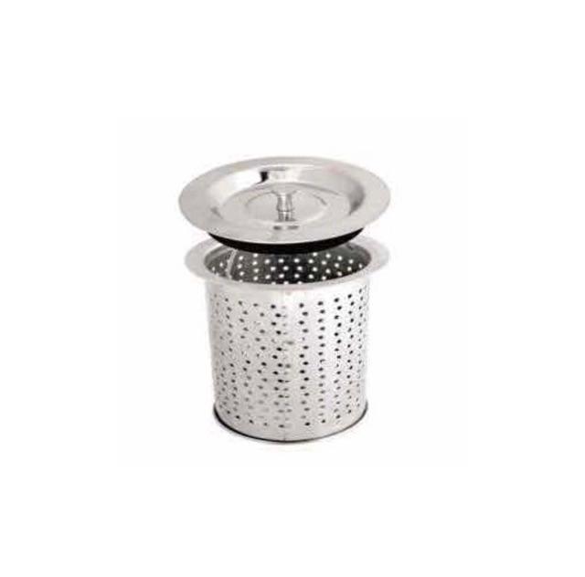 Dụng Cụ Lọc Rác Bồn Rửa Chén Inox Lồng Sâu Có Quai Cầm