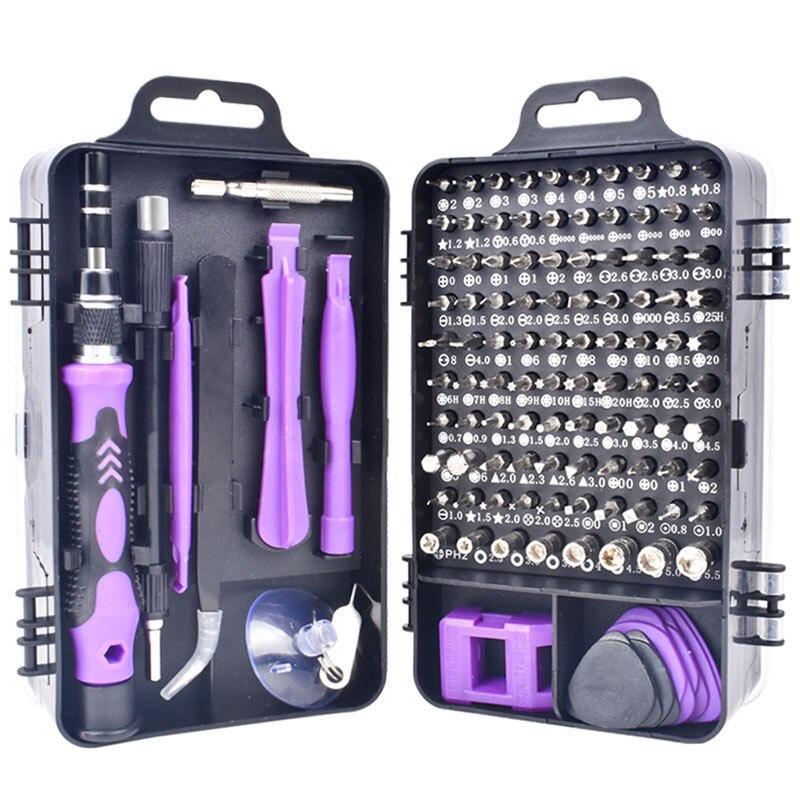 115 Screwdriver Set Mini Precision Screwdriver Multi Computer PC Mobile Phone Device Repair INSULATED Hand Home Tools