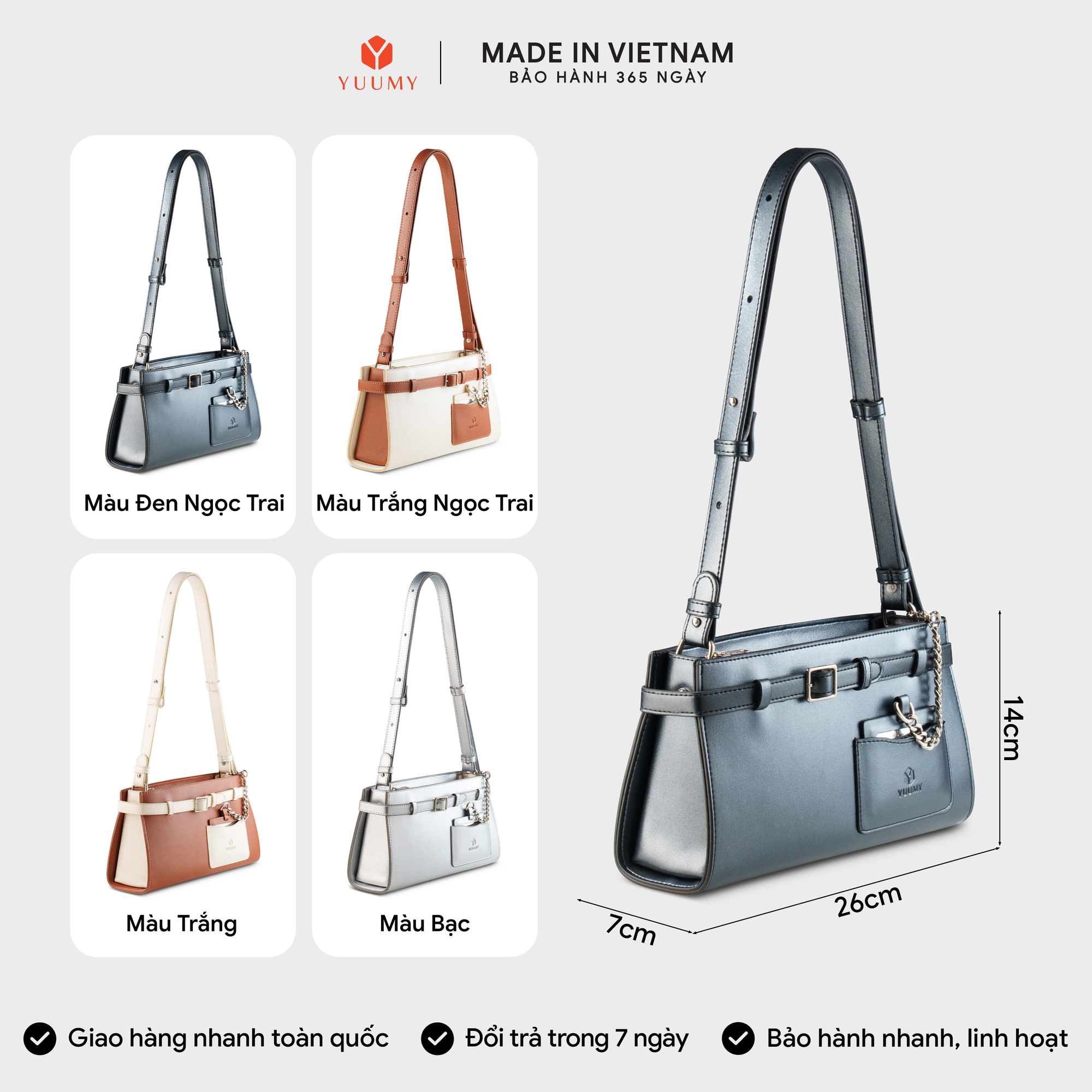 Túi đeo vai nữ YUUMY YN321