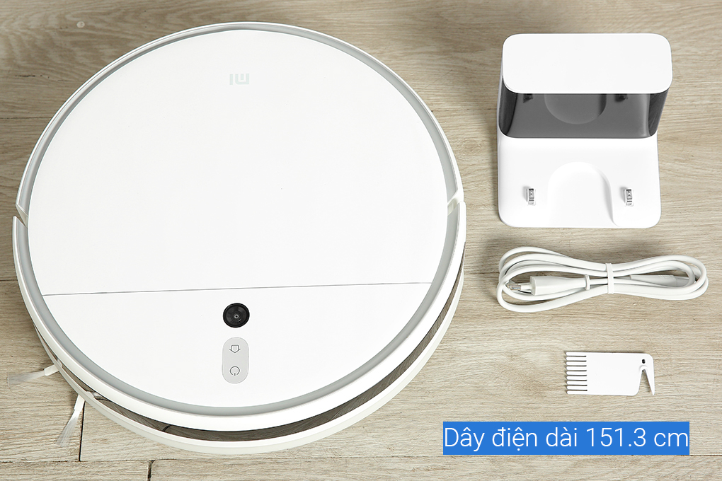 Robot hút bụi lau nhà Xiaomi Vacuum Mop 2 | Digiworld phân phối và bảo hành | GiaPhucStore - Hàng Chính Hãng