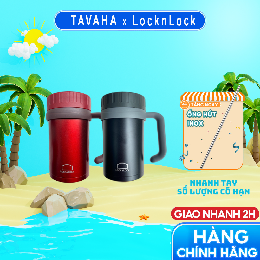 Cốc Giữ Nhiệt Basic Table Mug Lock&Lock LHC9002 (500ml)