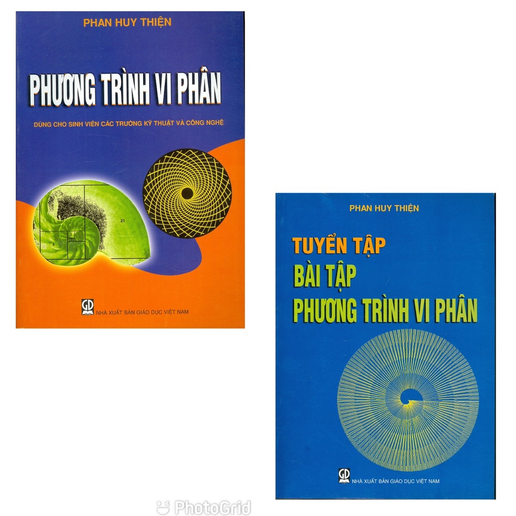 Combo Phương Trình Vi Phân + Tuyển Tập Phương Trình Vi Phân