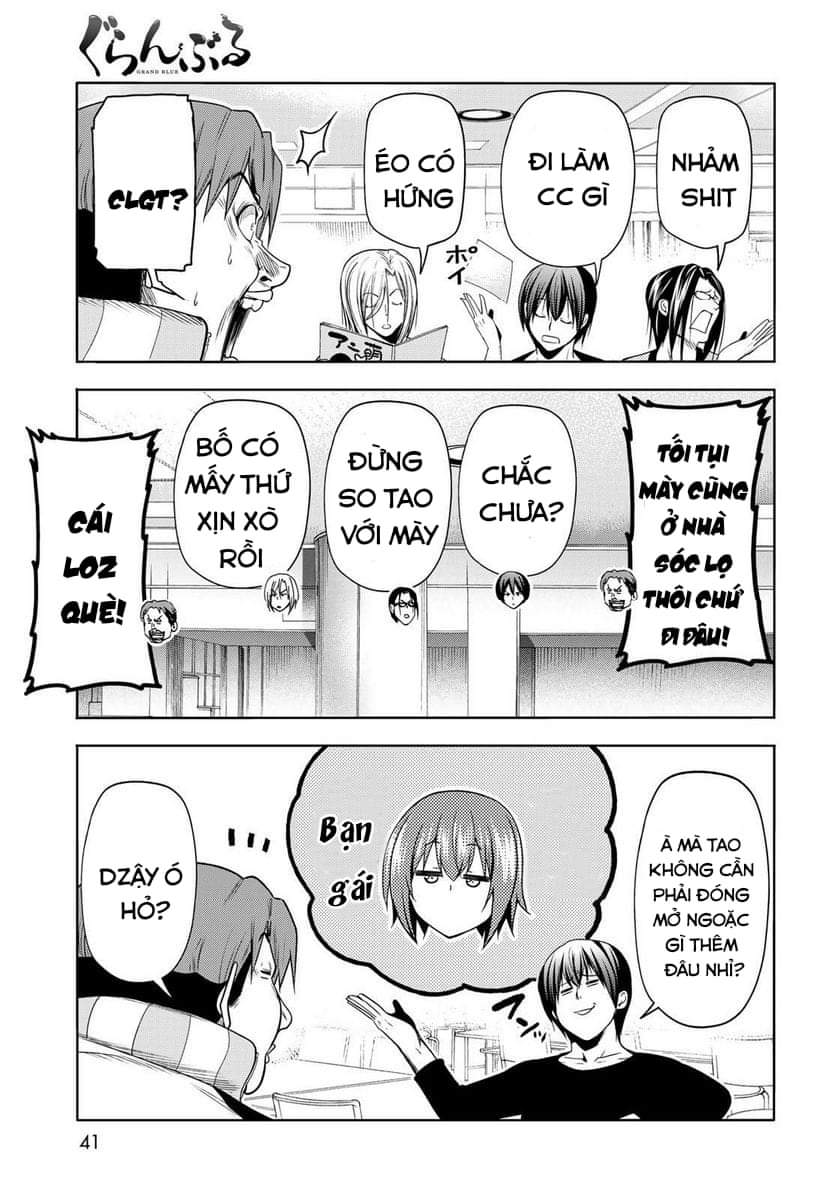 cô gái thích lặn - grand blue chapter 85 7