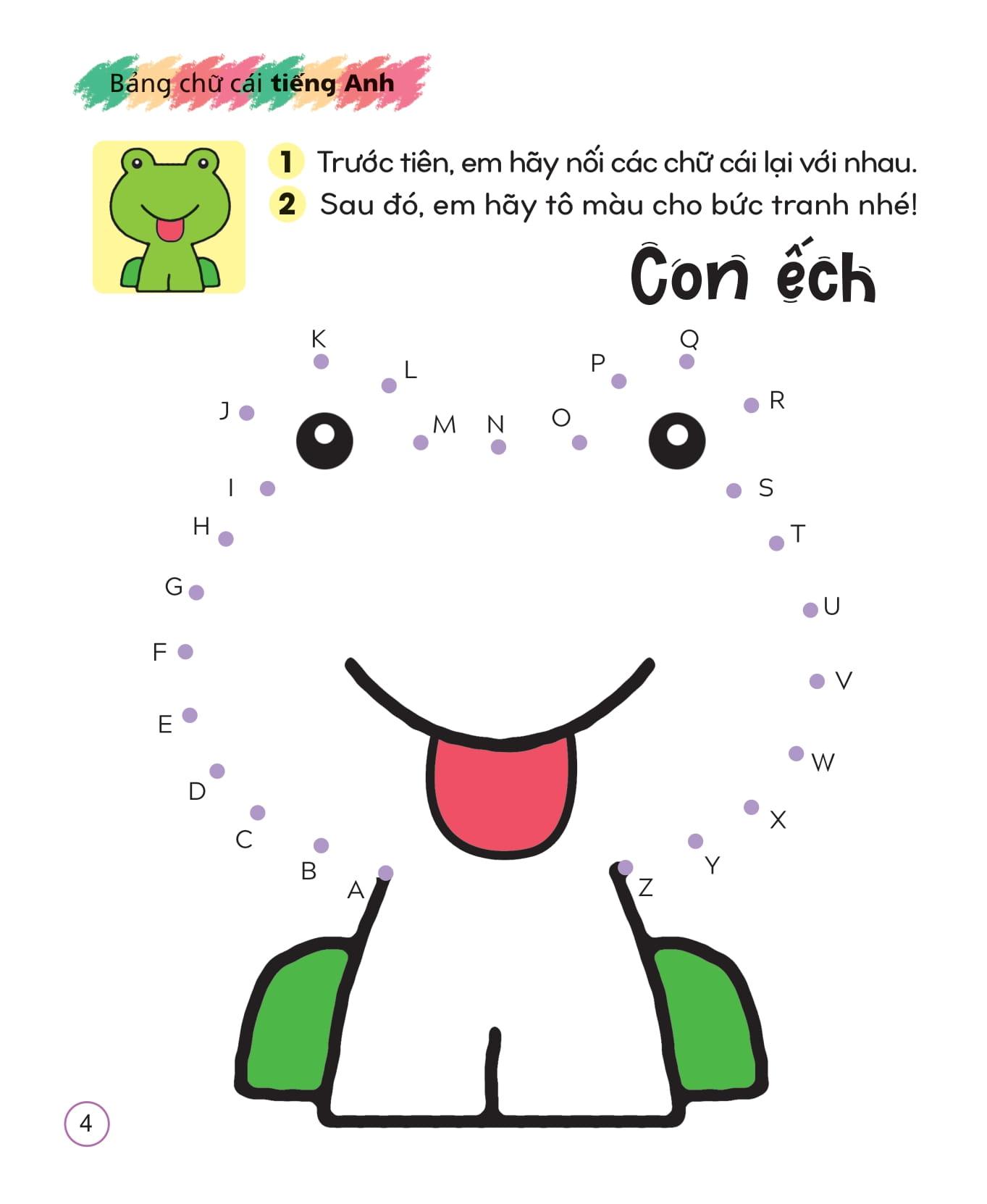 Sách - Bộ Sách Tô Màu Sáng Tạo - Bé Học Chữ Cái Và Con Số (Túi 5 Tập)