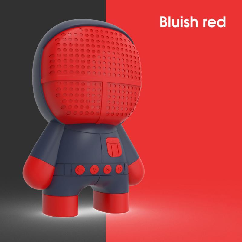 Hộp Loa Âm Thanh Vòm Chân Thực Loa Không Dây Mini Nhiều Màu Tùy Chọn Hộp Bass Âm Thanh Tiện Lợi Dễ Thương Màu sắc: xám vàng