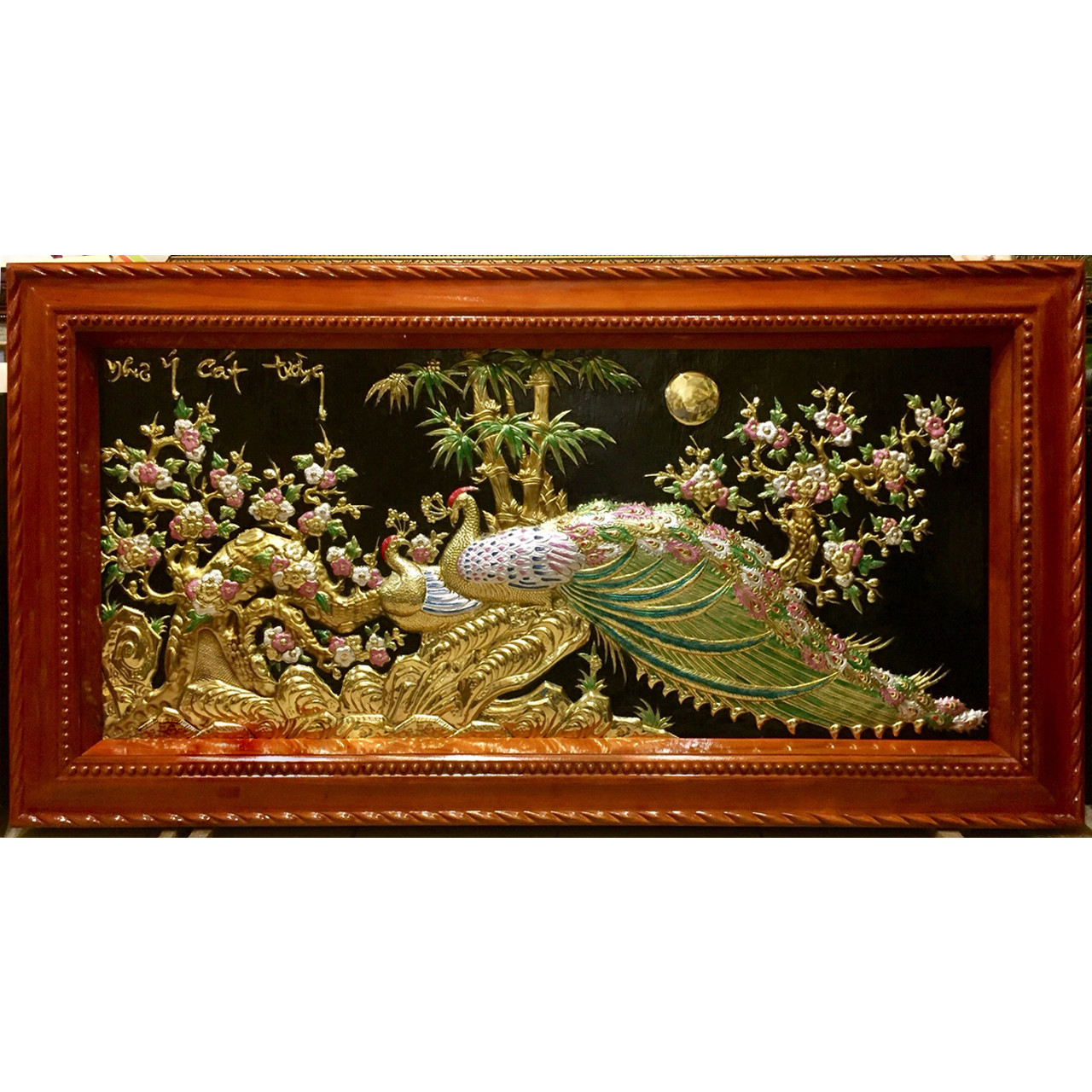 Tranh đồng Như Ý Cát Tường - A057