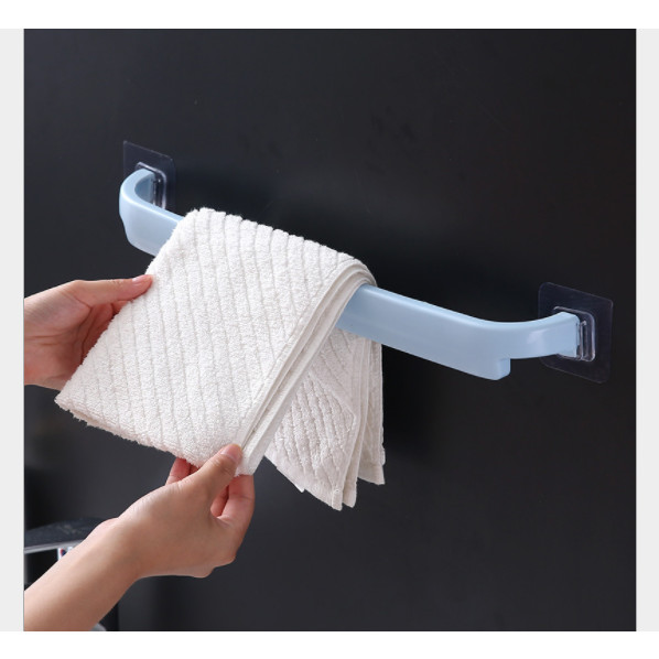 Giá treo khăn lên tường gạch men không cần khoan tường đa năng