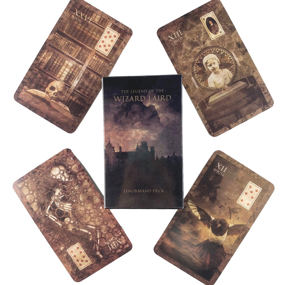 Bộ Bài Legend of the Wizard Laird Lenormand 39 Lá Bài