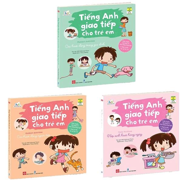 Bộ Sách Tiếng Anh Giao Tiếp Cho Trẻ Em (Bộ 3 Tập)