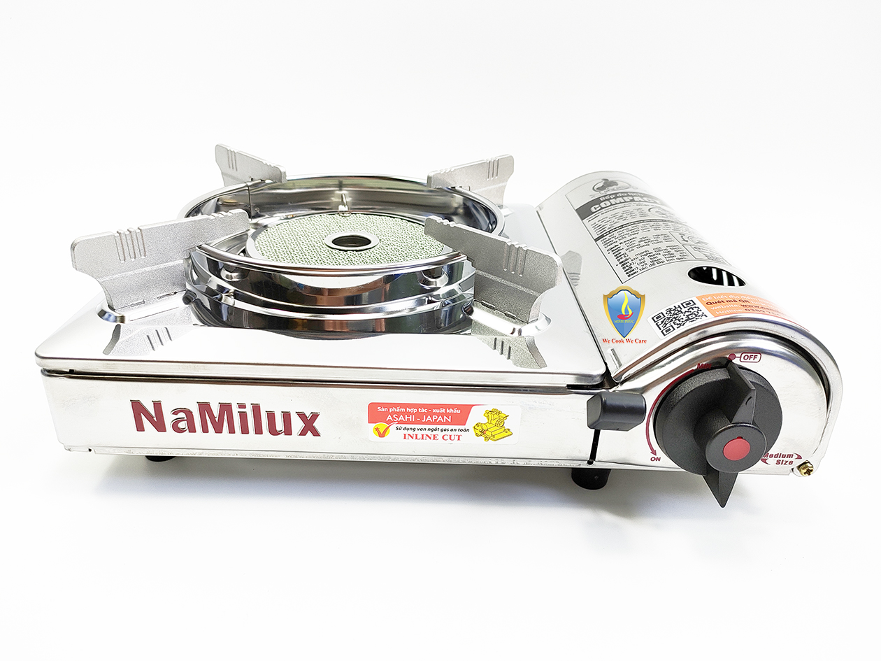 Bếp gas du lịch hồng ngoại Namilux PM1817AS - HÀNG CHÍNH HÃNG NAMILUX