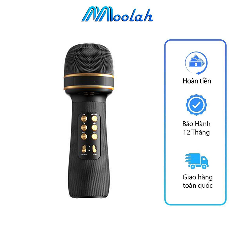 Micro Karaoke Bluetooth Kèm Loa Bluetooth Mini WS-898 Nâng giọng cực chất Loa Bluetooth Karaoke Mini Gia Đình Có Thu Âm Có Thẻ Nhớ USB AUX Mic LiveStream Không Dây Giá Rẻ