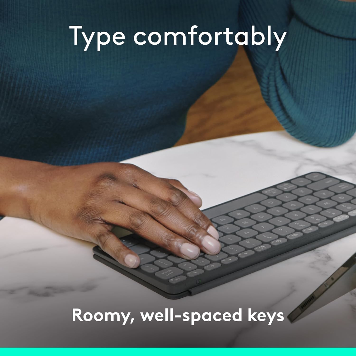 Bàn Phím Bluetooth Logitech Keys-To-Go 2 - hàng chính hãng