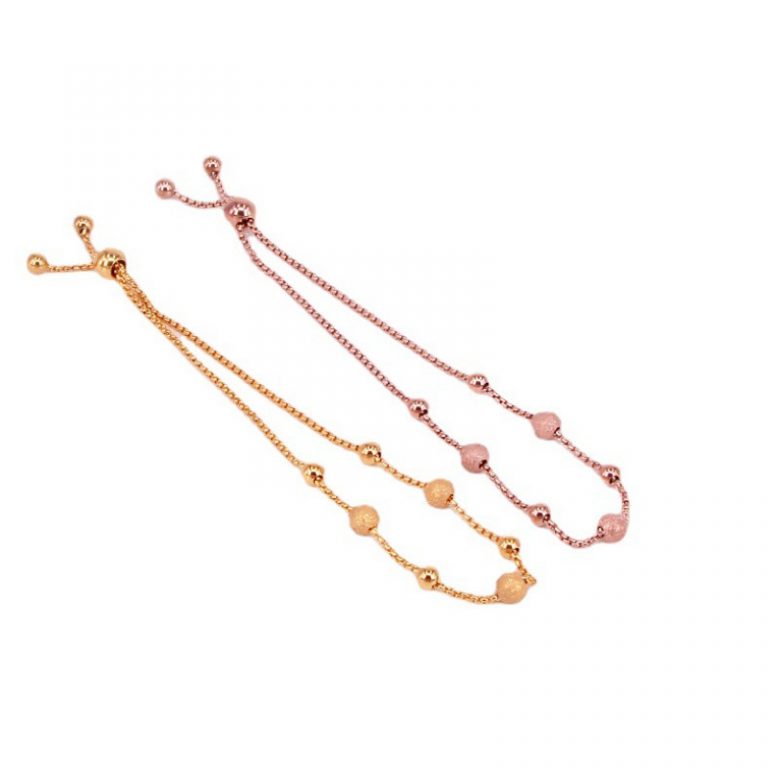 Lắc Tay Bi Dây Rút Titan Ko Đen TT 3873