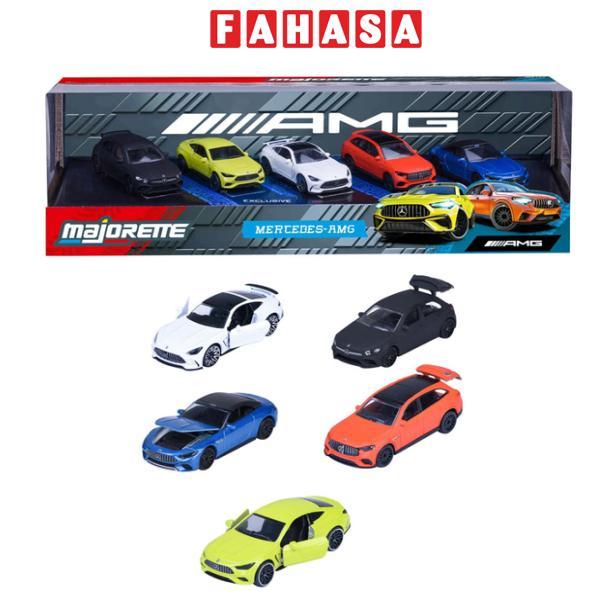 Bộ 5 Đồ Chơi Mô Hình Xe 5 Pieces Giftpack - Majorette 8502005000 - Mercedes-AMG