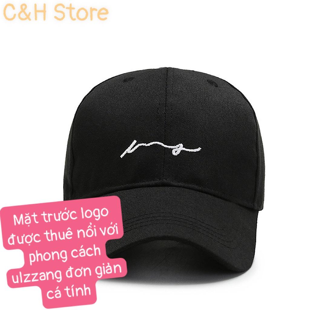 Mũ lưỡi trai họa tiết đơn giản, nón kết nam nữ form unisex phong cách ulzzzang Hàn Quốc cá tính vải kaki cotton