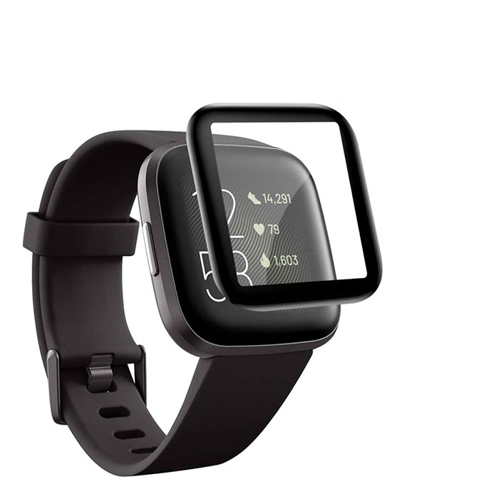 Miếng dán màn hình Fitbit Versa 2 - 3 miếng - Hàng Nhập Khẩu