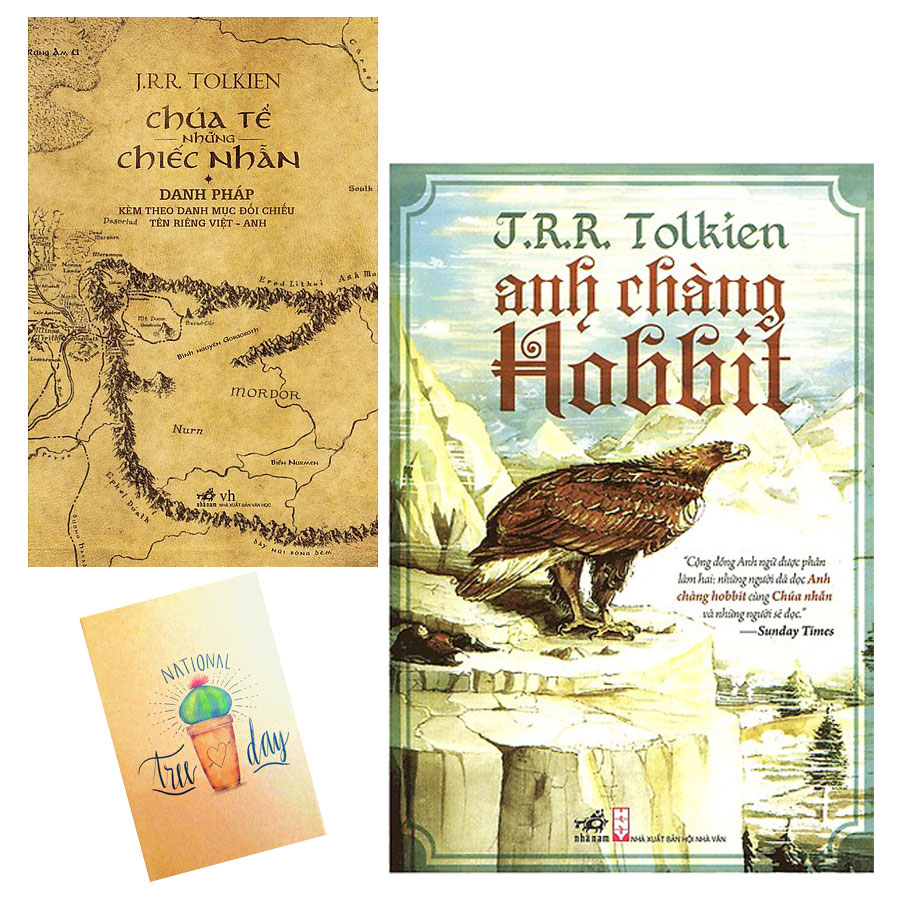 Combo Anh Chàng Hobbit và Danh Pháp Trong Chúa Tể Những Chiếc Nhẫn ( Tặng Kèm Sổ Tay)