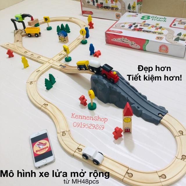 MÔ HÌNH XE LỬA MỞ RỘNG từ MH 48 pcs
