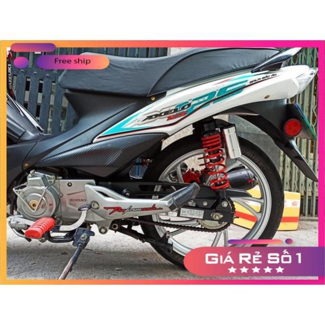 Tem rời Axelo 125 dán xe trắng 3 lớp ko bay màu bảo hành màu sắc vĩnh viễn