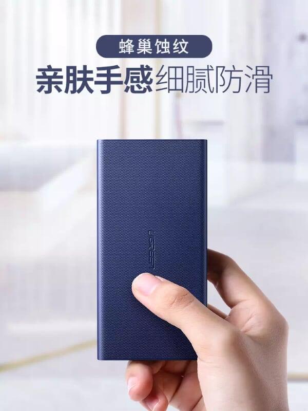 Ugreen UG40972PB108TK 10000mAh màu Xanh Sạc dự phòng + cáp sạc TypeC tích hợp - HÀNG CHÍNH HÃNG