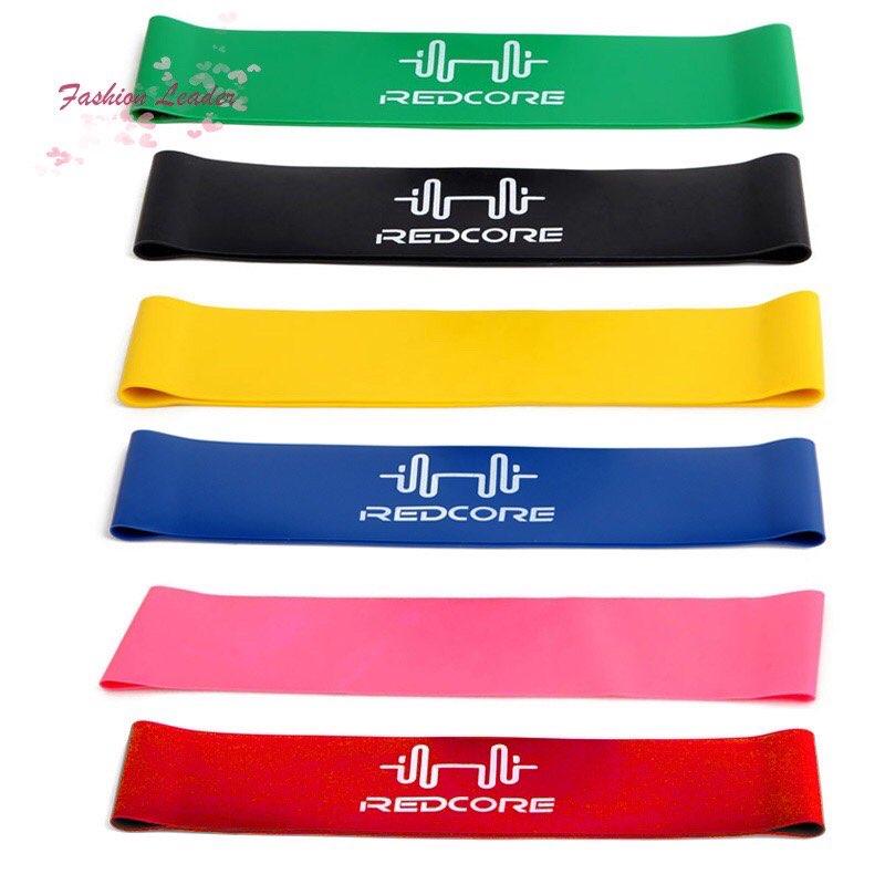 Dây kháng lực tập luyện cơ mông và đùi cải thiện vóc dáng Fitness Yoga Elastic Band - SET 6 DÂY