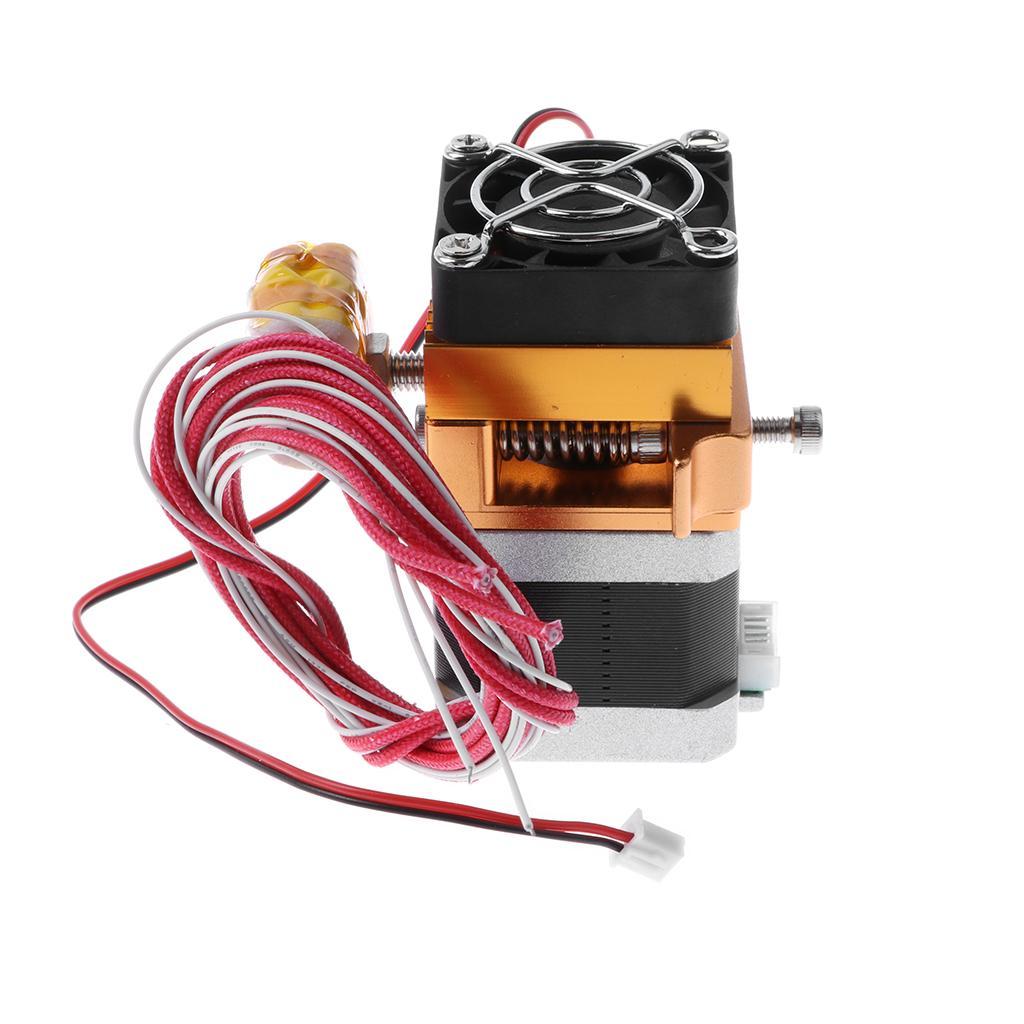 0.4mm Single Head MK8 Extruder Stepper Motor Fan Assembly For 3D Printer