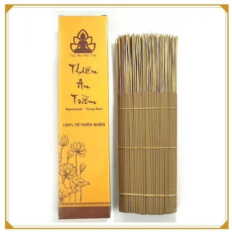 Nhang trầm hương nguyên chất tự nhiên Size 40cm - Hộp 1kg