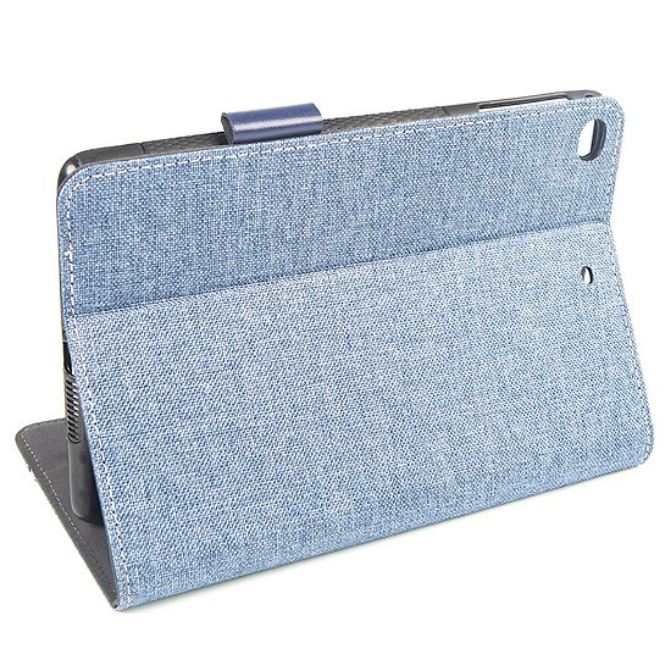 Bao da cho iPad Gen 7, Gen 8, Gen 9  phối vải Jean nhiều màu siêu bền