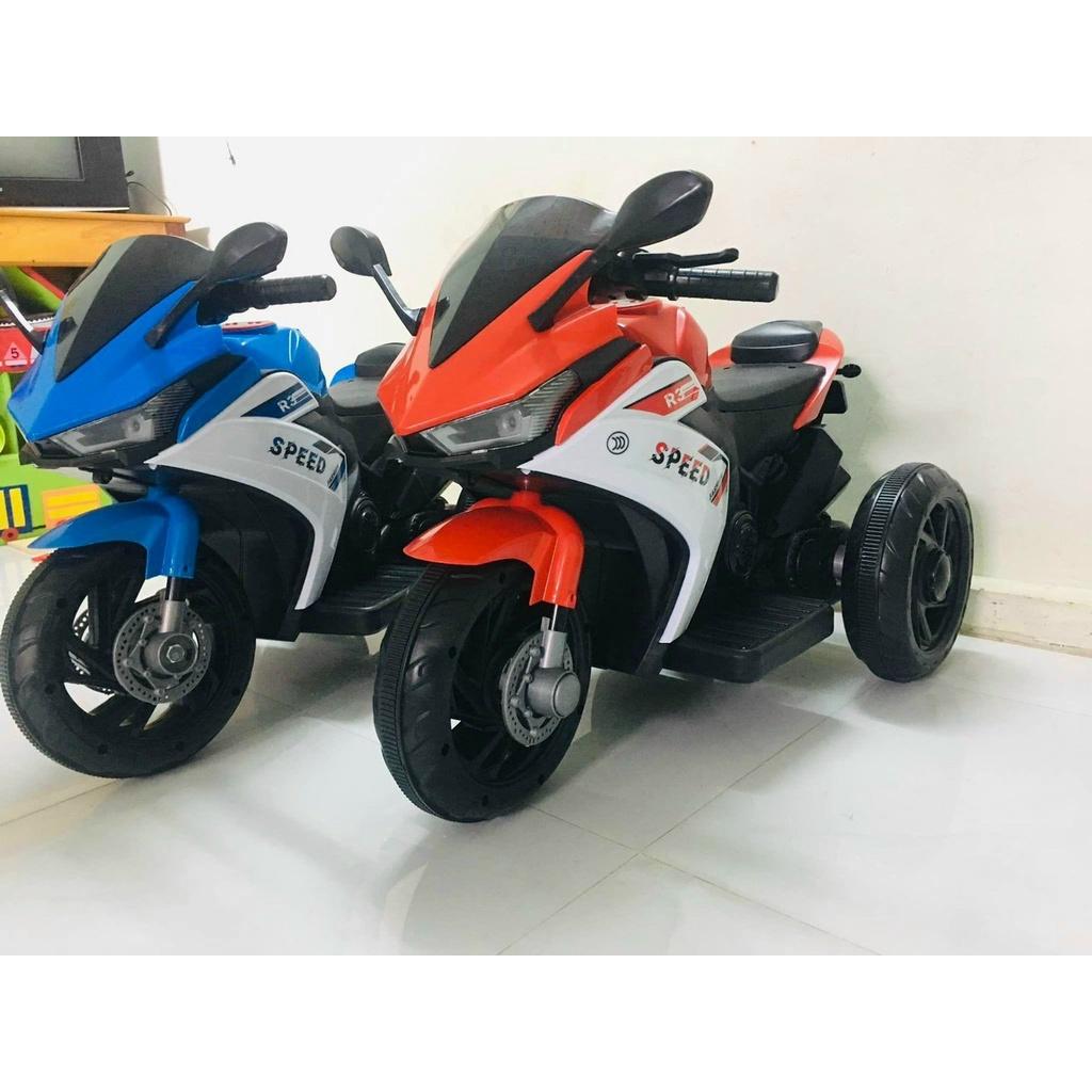 XE MÁY ĐIỆN TRẺ EM kiểu dáng thể thao - xe điện cho bé 1-5 tuổi