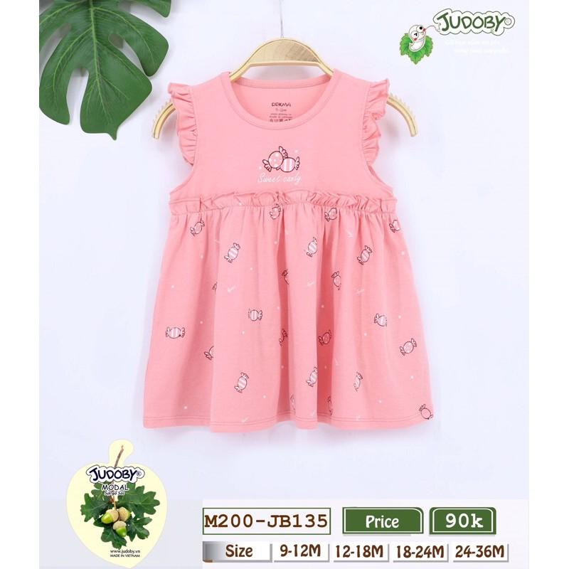 Váy cotton cho bé gái 1-3 tuổi tương đương 9-17kg