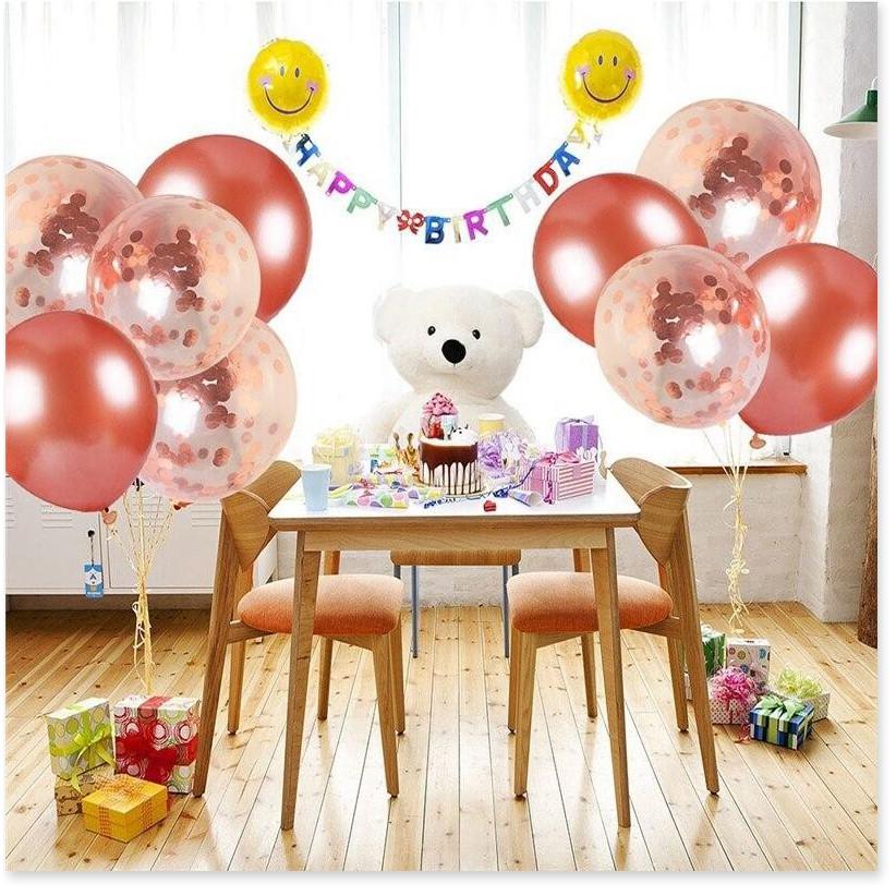 Bong bóng trang trí tiệc Latex Balloon Party - bộ 10 bóng