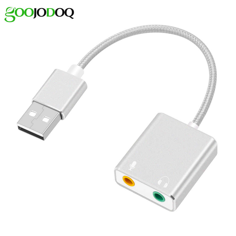 Usb Sound Card 7.1CH Âm Thanh 3D AZONE  - Hàng chính hãng
