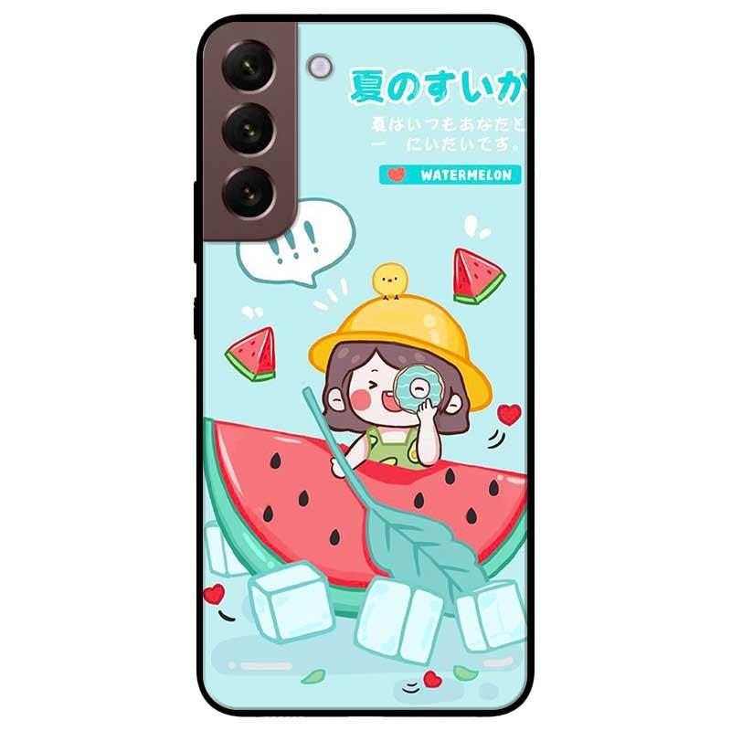 Ốp lưng dành cho Samsung S22 - S22 Plus - S22 Ultra - Cô Gái Dưa Hấu