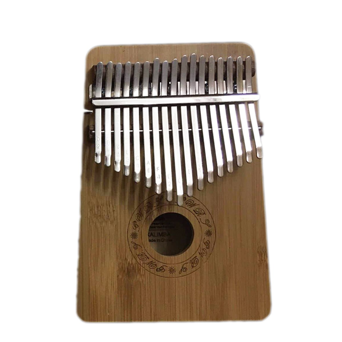 Đàn Kalimba Woim cao cấp 17 phím, Thumb Piano 17 keys - Gỗ chữ