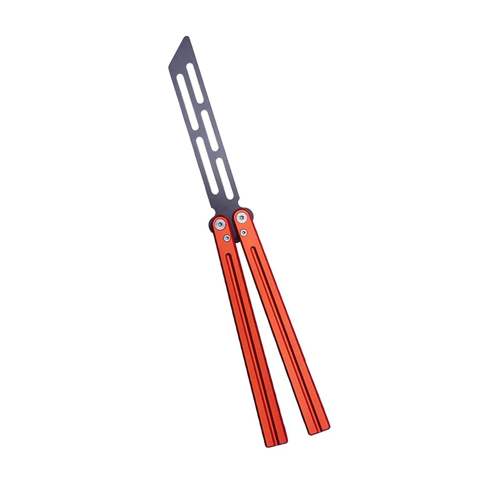 Butterfly Toy Tool Metal Training Tool Dull Blade Folding Dull Tool Trainer