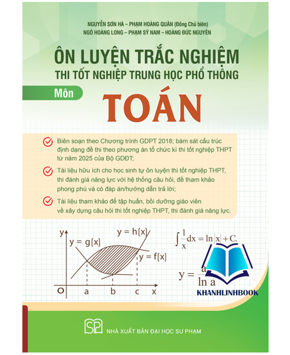 Sách Ôn luyện trắc nghiệm thi tốt nghiệp trung học phổ thông môn Toán