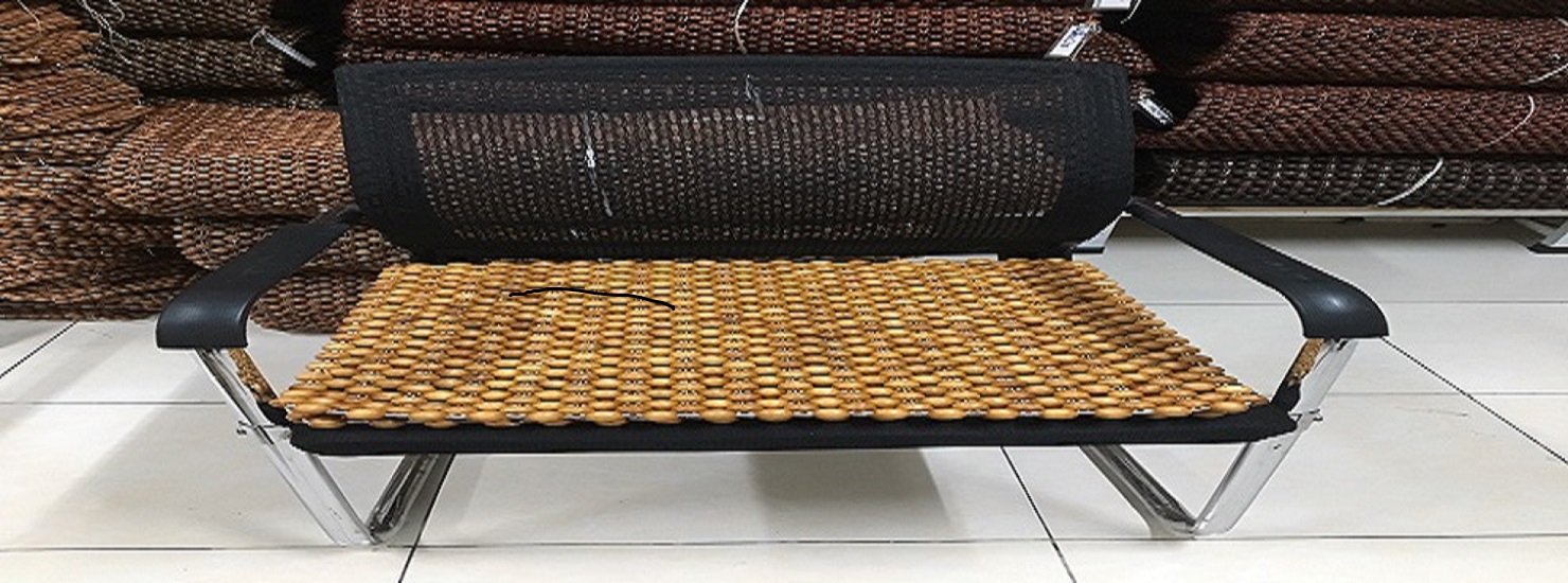 Lót ghế văn phòng hạt gỗ Pơ Mu cao cấp - 45cm x 45cm