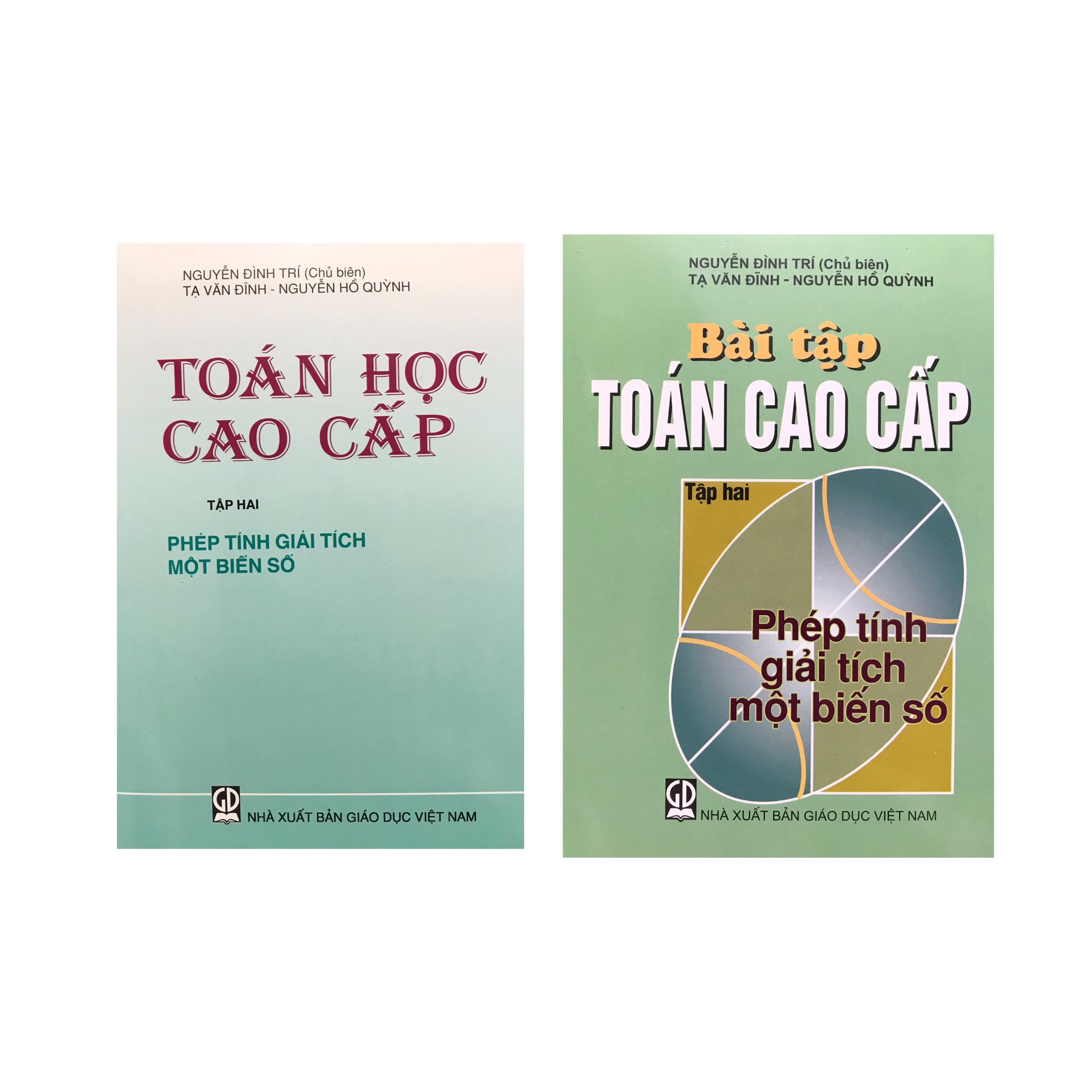 Combo  toán học cao cấp và bài tập toán học cao cấp tập 2 : Phép tính giải tích một biến số