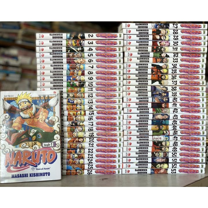 Truyện tranh - Trọn bộ 72 tập Naruto - Kim Đ��ng