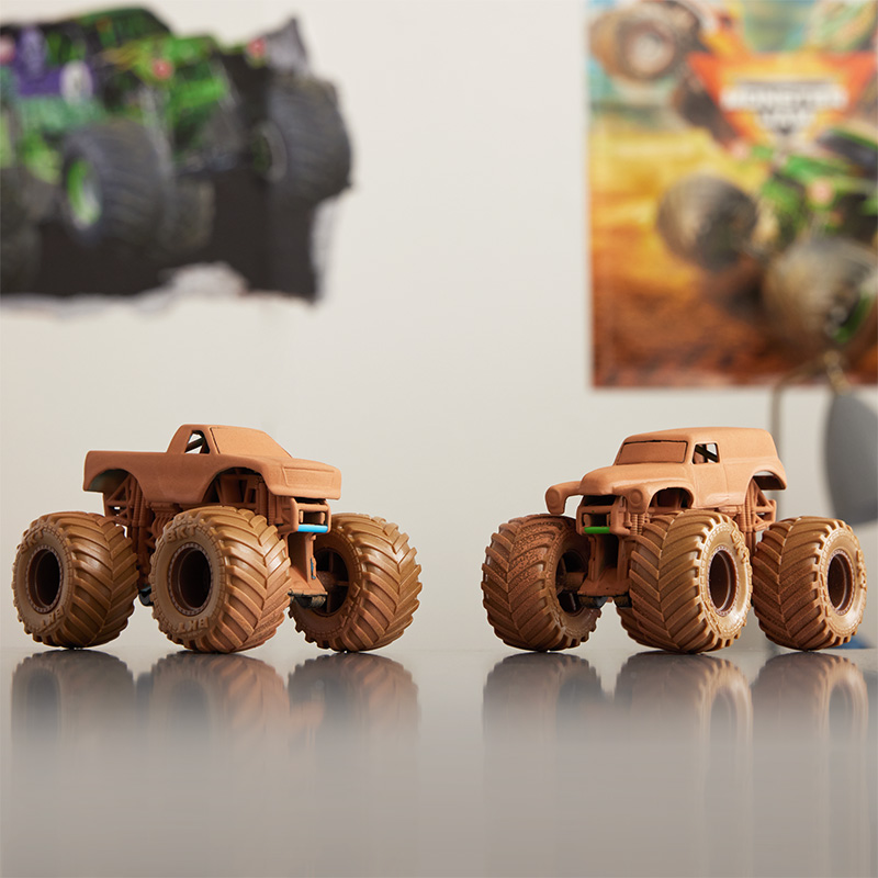 Đồ Chơi MONSTER JAM Ô Tô Chiến Xe Muder Bí Ẩn 6065345