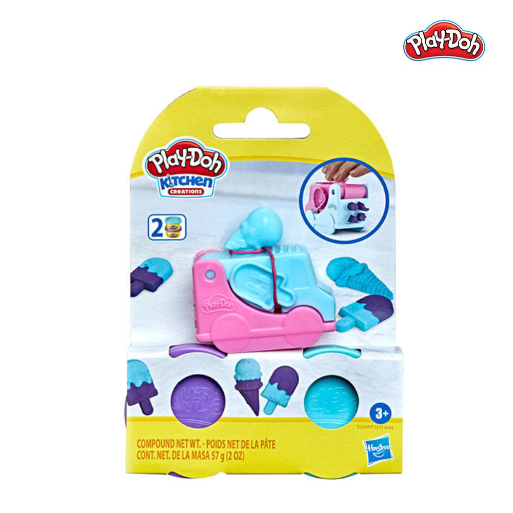 Bộ đồ chơi đất nặn xe kem mini Play-Doh