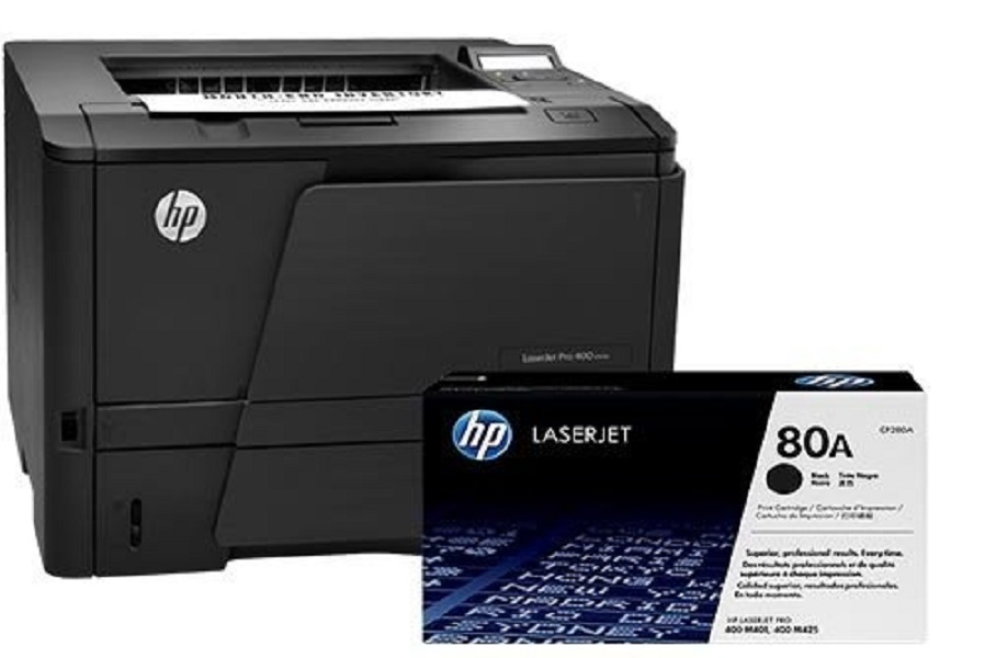 Mực in Laser HP 80A Đen (Máy in HP LaserJet Pro 400 M401N/M401D/M401DN/M401DW/M401DNE/HP LaserJet Pro 400 M425dn MFP/M425dw MFP/CF280A) - Hàng Chính Hãng