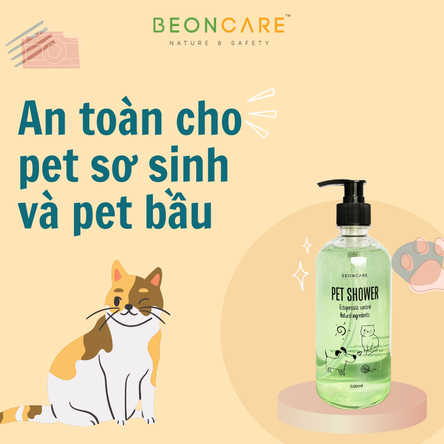 Sữa Tắm Trị Ve Rận Bọ Chét Beocare