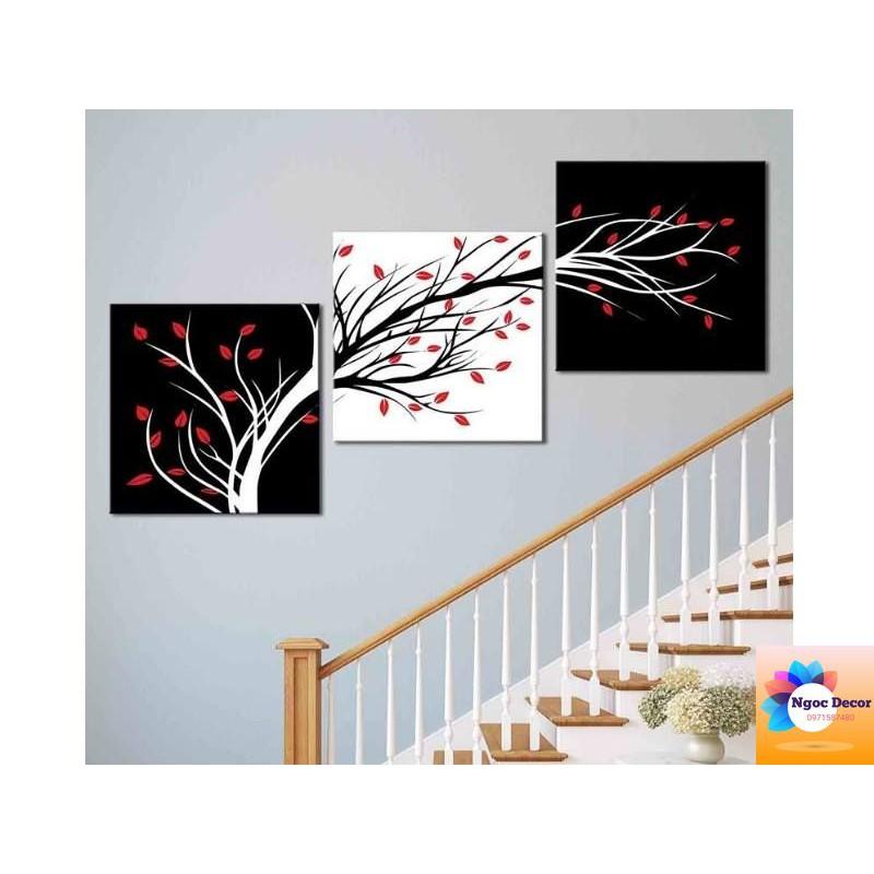 Tranhtráng gương treo cầu thang siêu đẹp decor phong xinh xịn sò