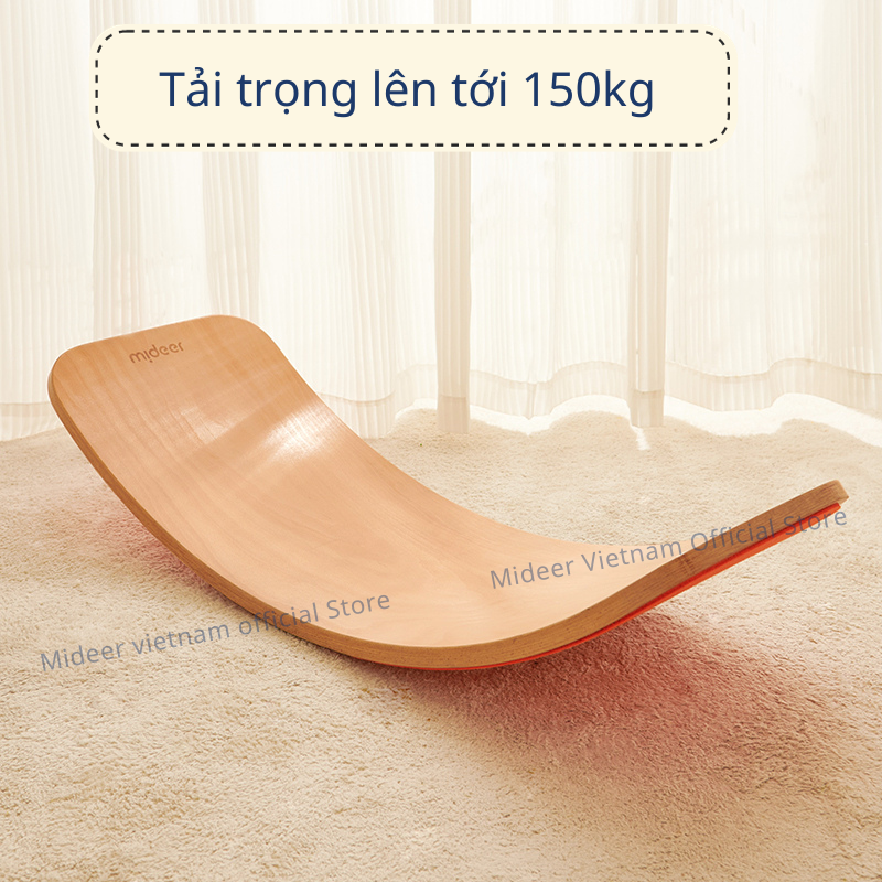 Ván thăng bằng, ván cong bập bênh Mideer Wobble Balance Board, đồ chơi cho bé 2,3,4,5,6 tuỏi