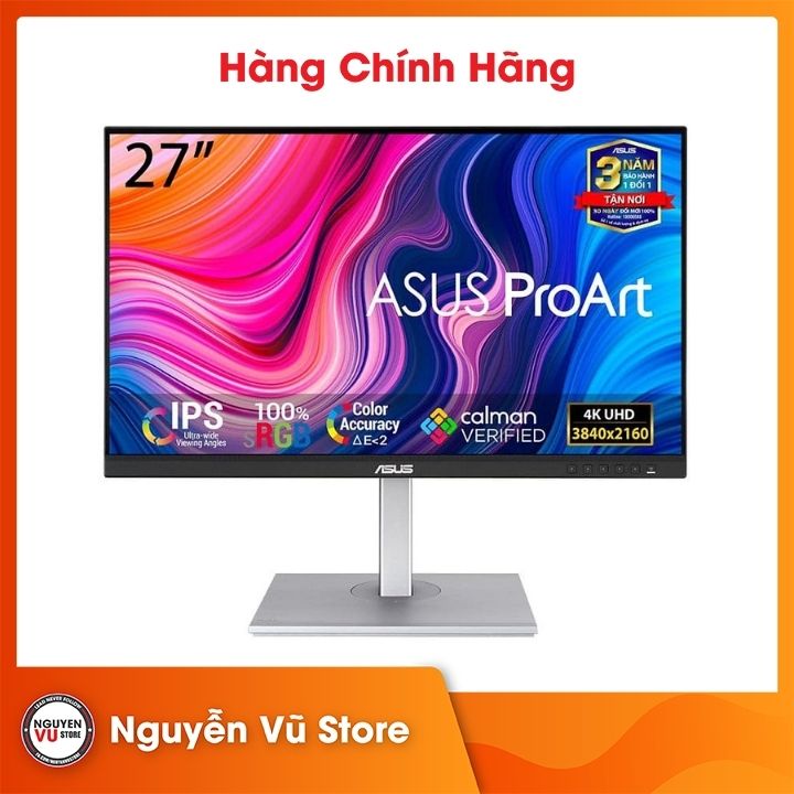 Màn hình ASUS ProArt PA279CV 27&quot; IPS 4K UHD 60Hz - Hàng Chính Hãng