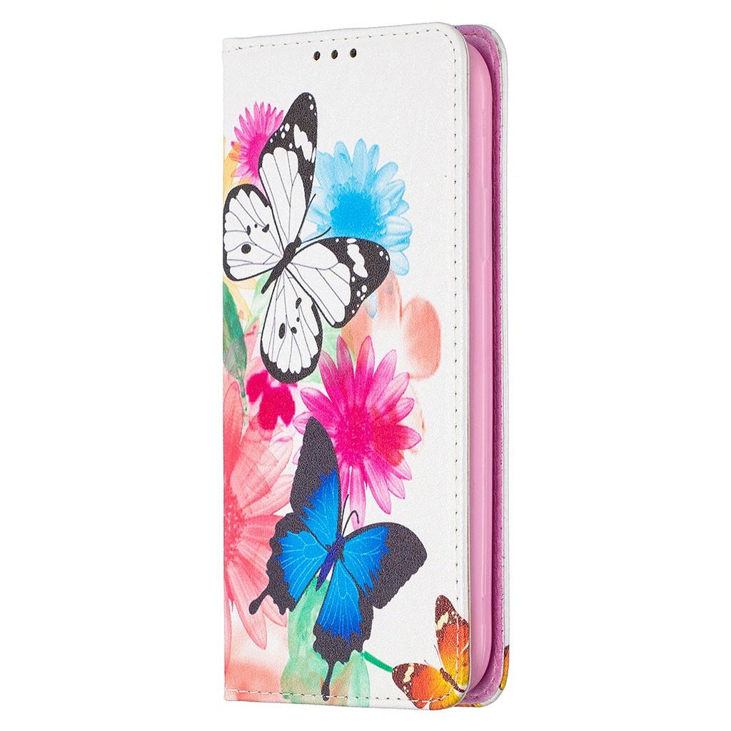 Ốp điện thoại da nắp lật kèm ngăn đựng thẻ Cho Xiaomi Redmi Note 10 Pro Note 10S 4G Note 10 5G Note 9 Pro Note 9S